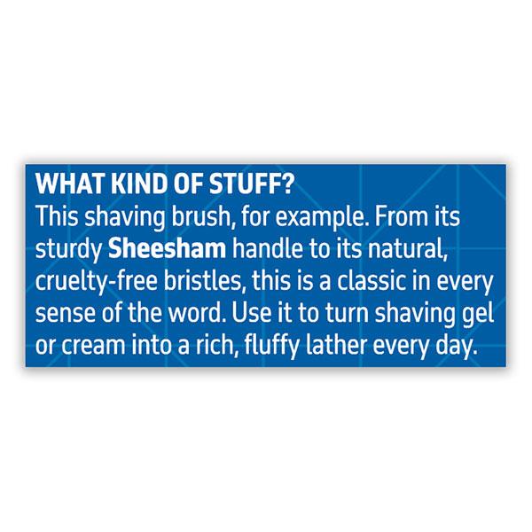 Phy Classic Shaving Brush 100 gm - Shaving Brushes