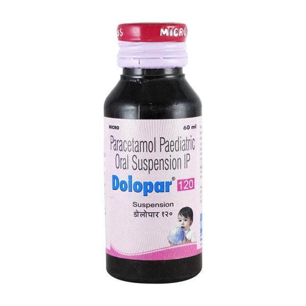 Netmeds | DOLOPAR 120 Suspension 60ml