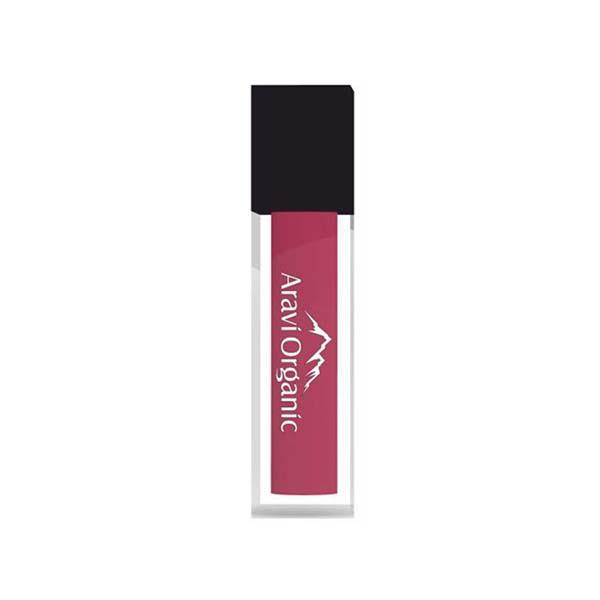 Aravi Organic Long Lasting Ultra Smooth Matte Liquid Lipstick - Pink Pout 1.5 ml - Liquid Lipsticks