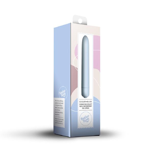 Netmeds | Gizmoswala SugarBoo Vibrating Bullet Massager - Sugar Blue (Sky Blue)