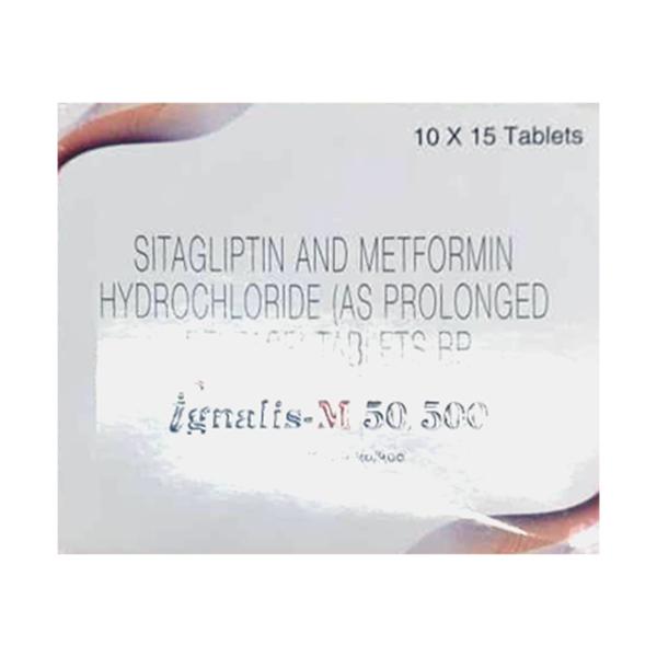 IGNALIS M 50/500 Tablet 15's - Diabetes-Ant
