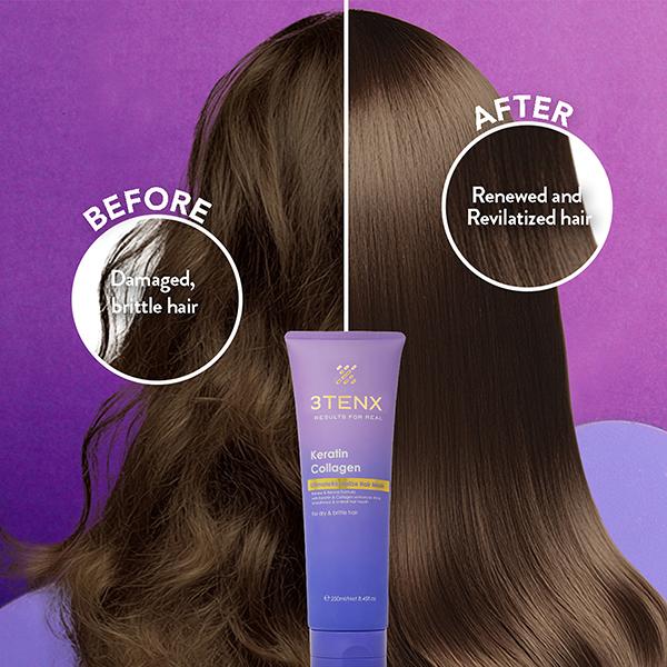 3TENX Ultimate Revitalize Hair Mask 250 ml - Hair Masks & Packs