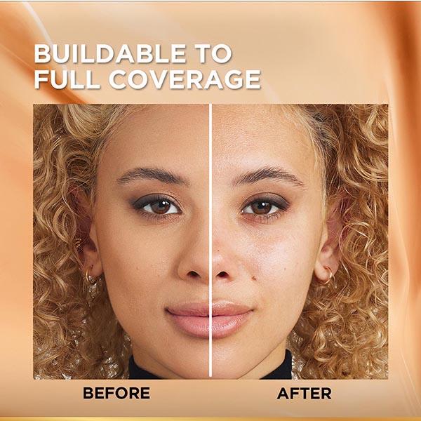 Loreal Paris Infallible 32H Fresh Wear Foundation, SPF 25+ Vitamin C All Day Luminous 140 Beige Dore Golden Beige 30ml - Foundation