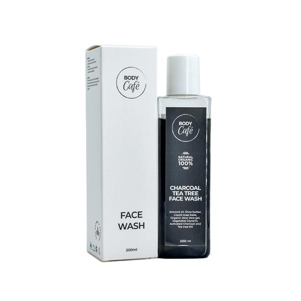 Bodycafe Bamboo Charcoal Face Wash 200 ml - Face Wash & Cleansers