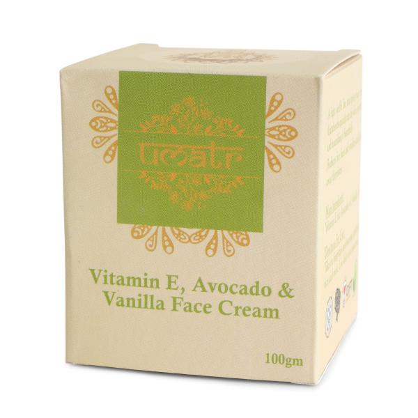 Umatr Vitamin E Avacado and Vanilla Face Cream 100 gm - Face Serum