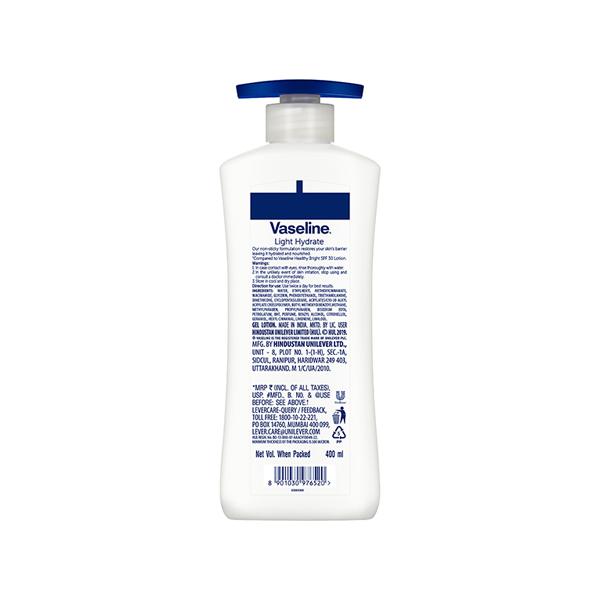Vaseline Light Hydrate Serum In Lotion, Superlight and Non-Sticky for Hydration Boost 400 ml - Creams/Oils/Lotions