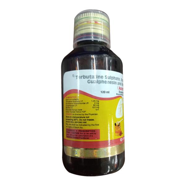 ASCORIL + HONEY ROSE FLAVOUR Expectorant 120ml - Cough And Cold-Cou