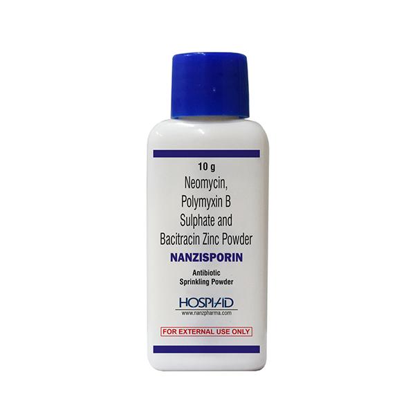NANZISPORIN Sprinkling Powder 10gm