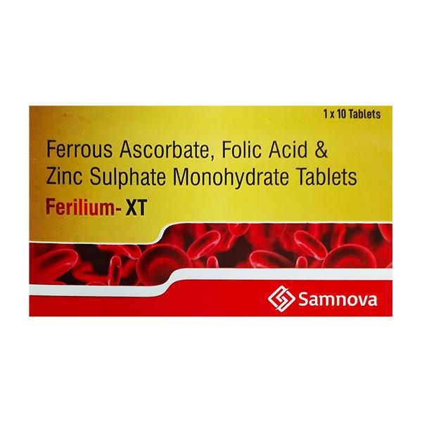 FERILIUM XT Tablet 10's - Anaemia-VMA