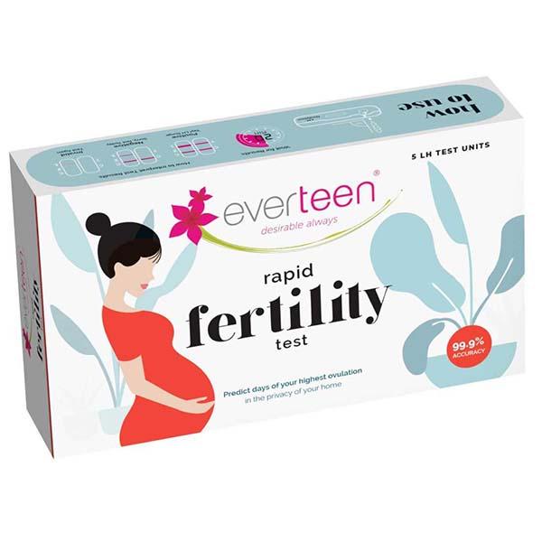 everteen Rapid Fertility Test for Women - 1 Pack (5 Devices) 1's - Others
