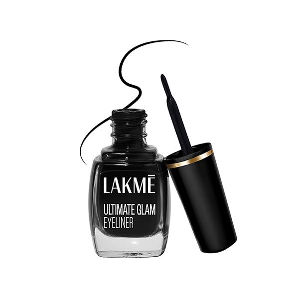 Lakme Ultimate Glam Eye Liner, Semi Matte, Black, 9ml - Kajal & Kohls