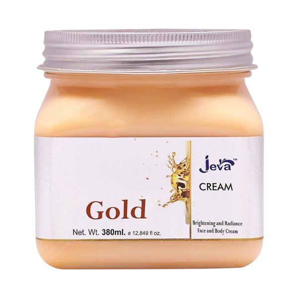 Jeva Gold Brightening and Radiance Face and Body Cream 380 ml