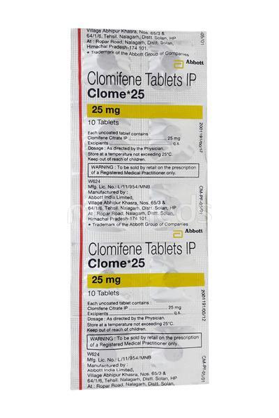 Clomifen 25mg