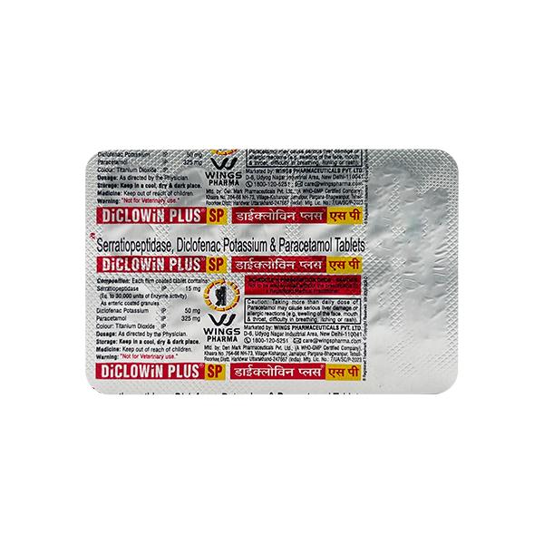 DICLOWIN PLUS SP Tablet 10's