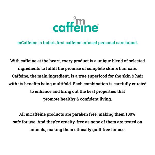 mCaffeine Coffee Under Eye Cream for Dark Circle & Puffiness Reduction with Hyaluronic E 15 ml - Under Eye Creams & Serums