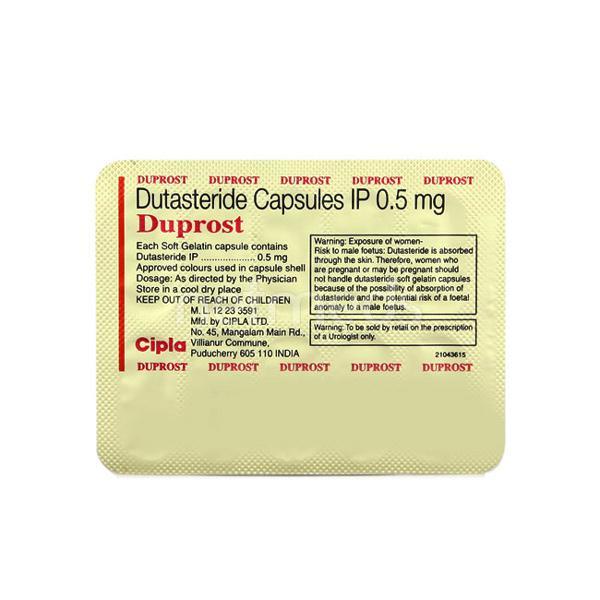 Netmeds | Duprost 0.5mg Capsule 10'S