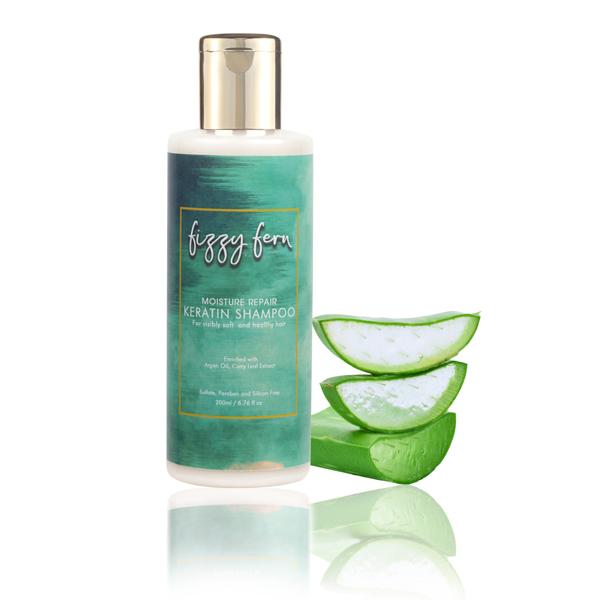 Fizzy Fern Moisture Repair Keratin Shampoo 200 ml - Shampoos