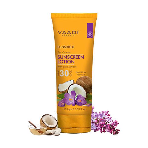 Sunscreen Lotion SPF-30 with Lilac Extract 110 ml - Body Sunscreen