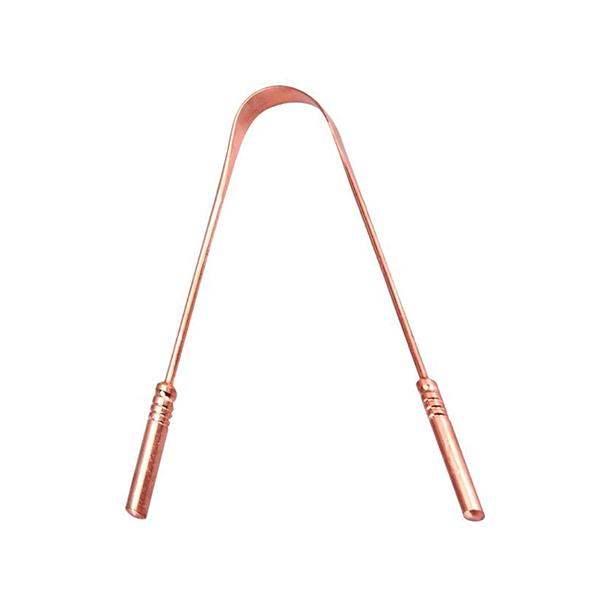 Netmeds | Gubb Copper Tongue Cleaner with Handle Made of Pure Copper Enriched with Anti-Bacterial Properties 1's