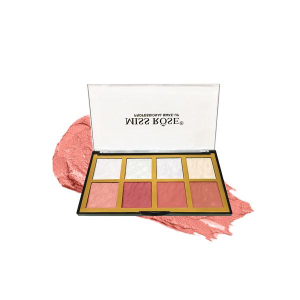 Netmeds | Miss Rose Professional Highlighter & Blusher Palette 7003 - 216Z2 01 28 gm