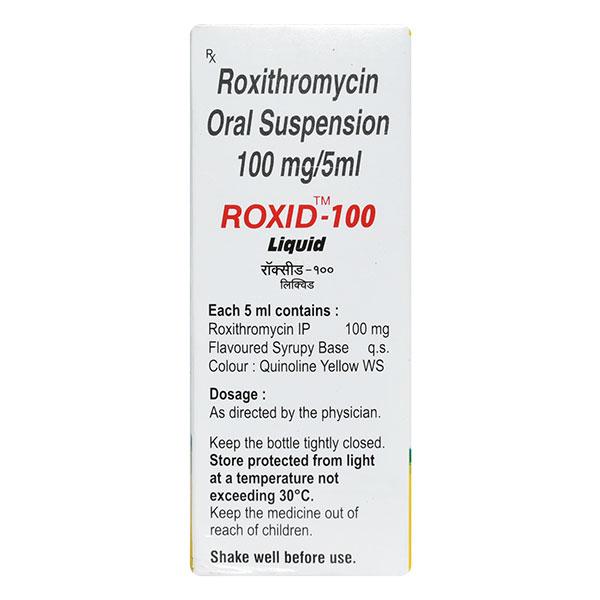 Roxid 100 Mint Flavour Liquid 30ml - Bacterial Infections-Mac