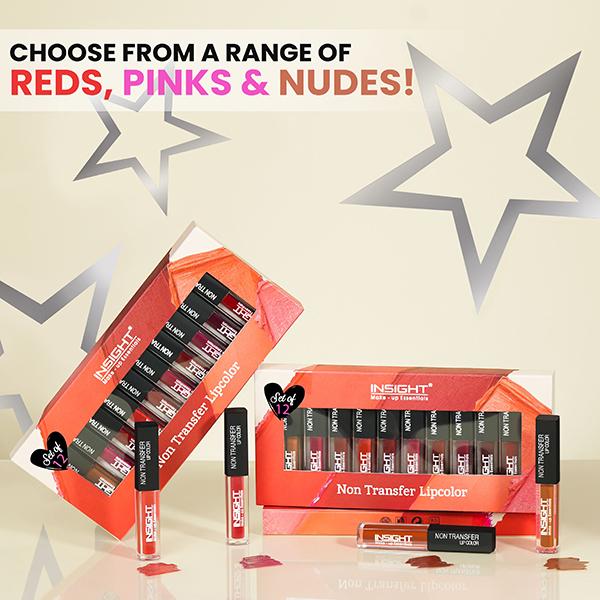 Insight Cosmetics Non Transfer Lipcolor 12's - Liquid Lipsticks