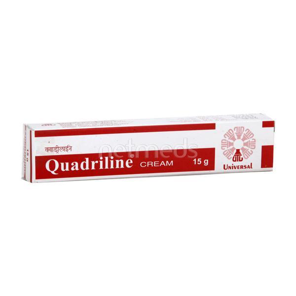 Quadriline Cream 15gm - Fungal Infections-Taa