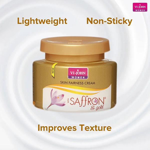 VI-John Women Saffron and Gold Extracts Fairness Cream 50gm - Bb & Cc Creams