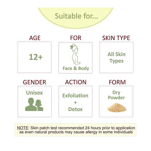 Prakrta Face & Body Scrub - Mint & Almond Skin Polisher 90 ml - Face Scrubs