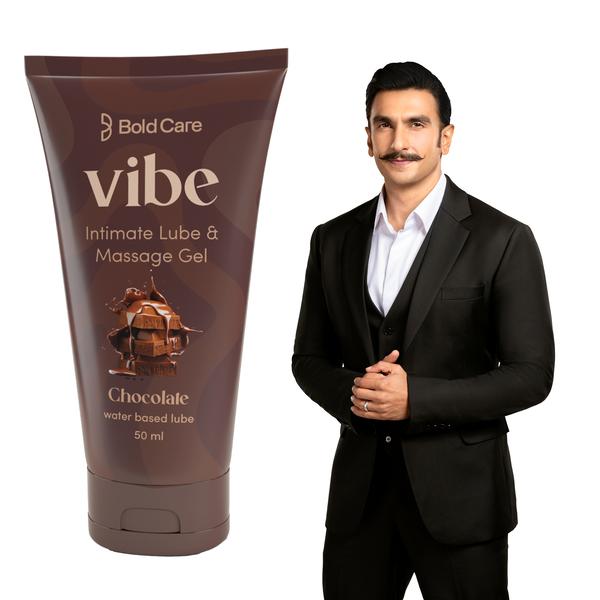 Netmeds | Bold Care Vibe Intimate Lube and Massage Gel - Chocolate 50 ml