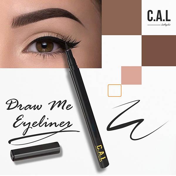 CAL Losangeles Draw me Black Sketch Eyeliner 10 gm - Eyeliners