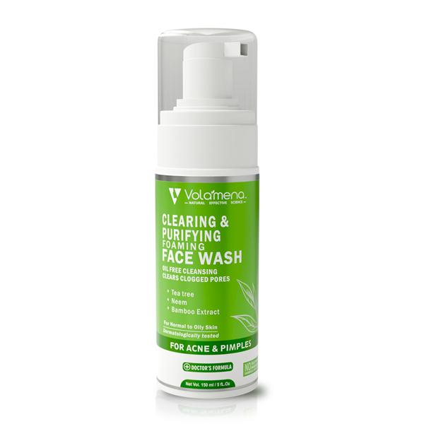 Volamena Foaming Face Wash - Clearing & Purifying 150 ml - Face Wash & Cleansers