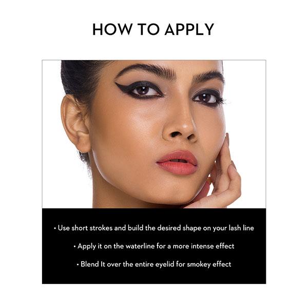 SUGAR Cosmetics Twist And Shout Fadeproof Kajal 01 Black Velvet (Black) 0.35 gm - Kajal & Kohls