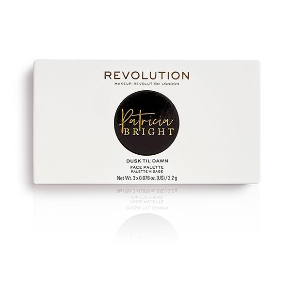 Revolution X Patricia Bright Dusk Till Dawn Face Palette Palette  Visage  6.6 gm - Face Palettes