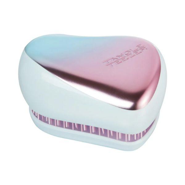 Tangle Teezer Compact Styler Detangling Hairbrush - Pink/Blue Chrome 105 gm