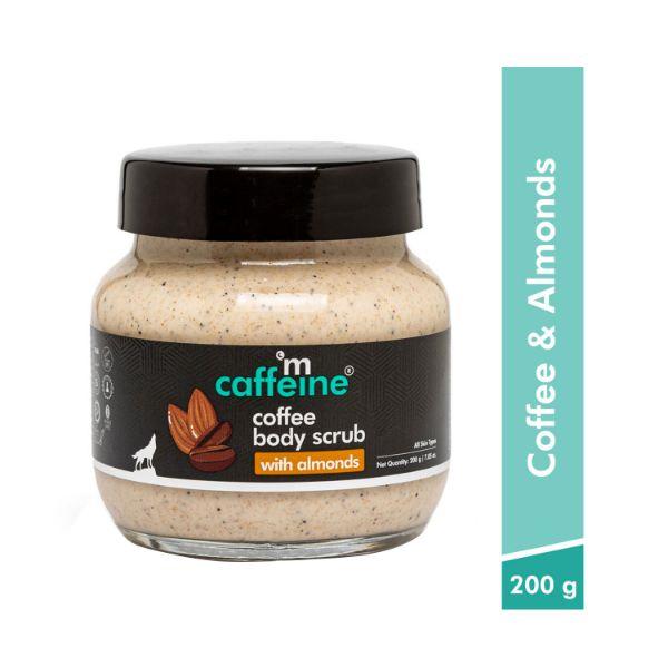 Netmeds | Mcaffeine Creamy Coffee Body Scrub with Almonds , Exfoliates, Removes  and Dry Skin 200gm