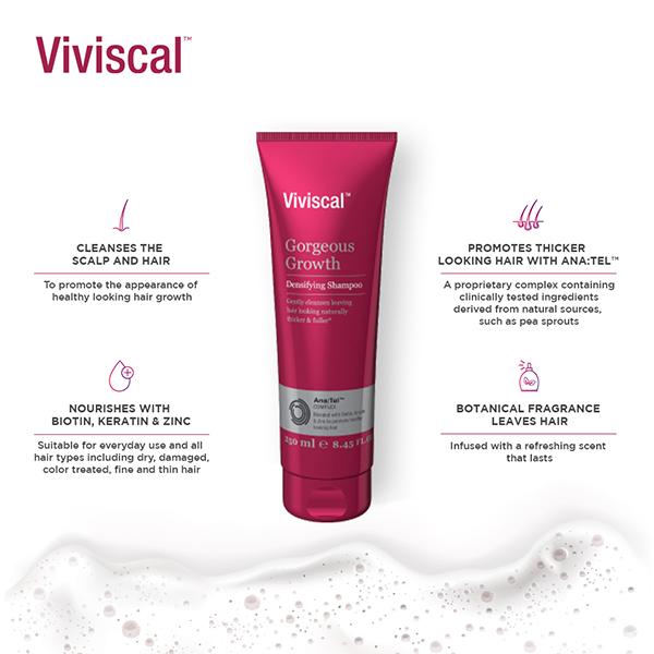 Viviscal Gorgeous Growth Densifying Shampoo 250 ml - Shampoos