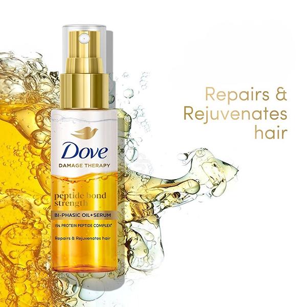 Dove Peptide Bond Strength Bi-phasic Oil+Serum 50 ml - Hair Serums