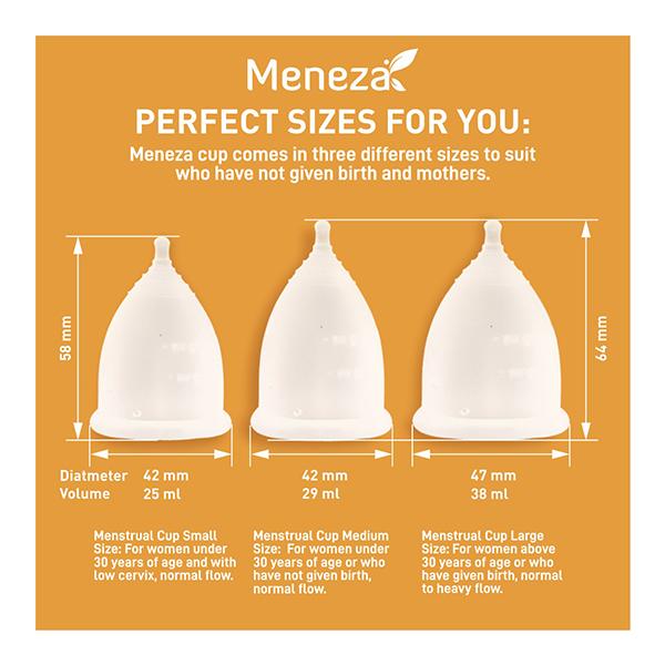Meneza Menstrual Cup - Medium - Menstrual Cups