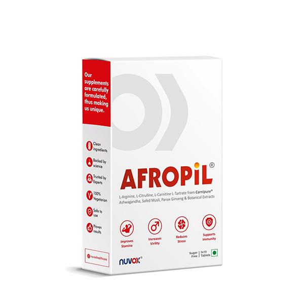 Nuvox Afropil Sugar Free Tablet 30's - Nutritional Supplements