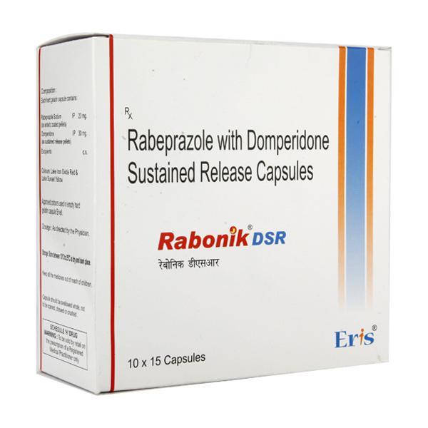 Rabonik DSR 20mg Capsule 15'S - Ulcer/Reflux/Flatulence-Aaa