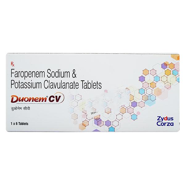 DUONEM CV Tablet 6's - Bacterial Infections-OBL