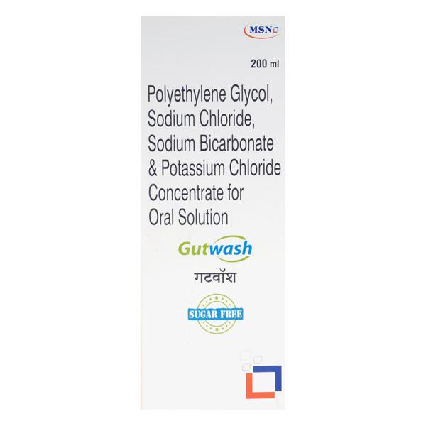 Netmeds | GUTWASH SUGAR FREE Oral Solution 200ml