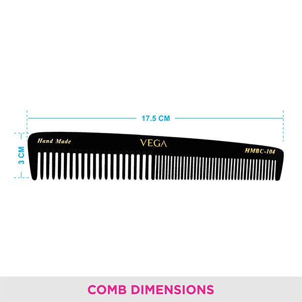 Vega Handcrafted Comb (Hmbc - 104) - Hair Combs