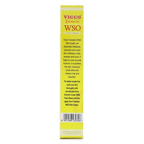 Vicco Turmeric Wso Skin Cream 30 gm - Face Creams
