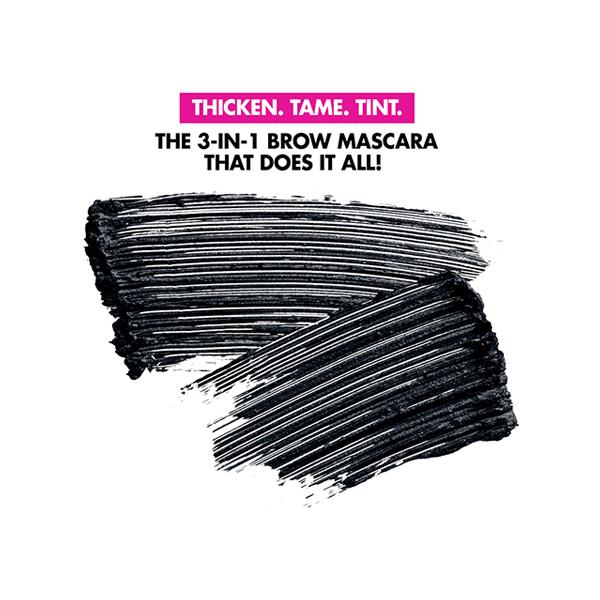 NYX Professional Makeup Thick It Stick It Brow Mascara Black 7 ml - Eyebrow Pencils & Enhancers