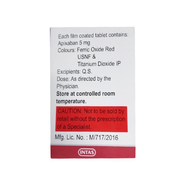 ABAXIS 5 Tablet 30's - Blood Clot-Ant