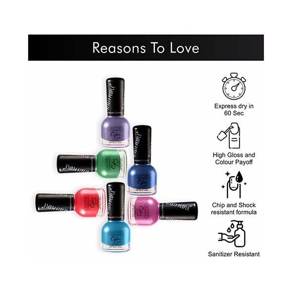 Beauty People Color Crush Nail Polish 136 Back to Basic 12 ml - Nail Polish