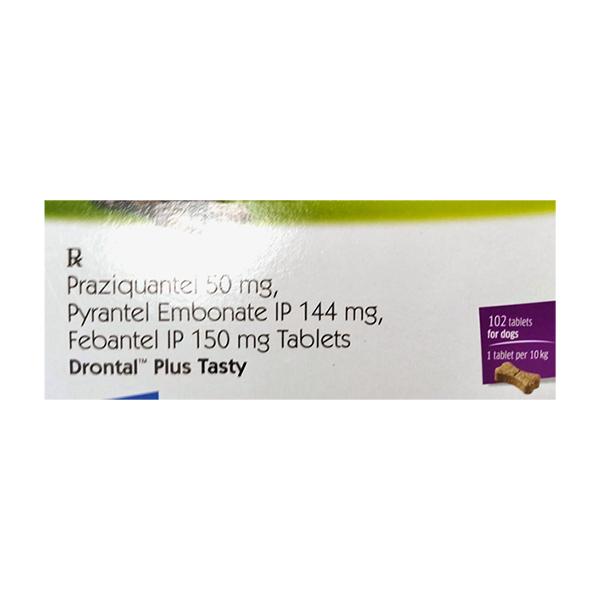 DRONTAL PLUS TASTY (VET) Tablet 6's