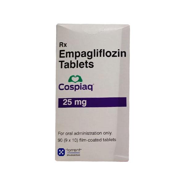 COSPIAQ 25mg Tablet 10's - Diabetes-Ant
